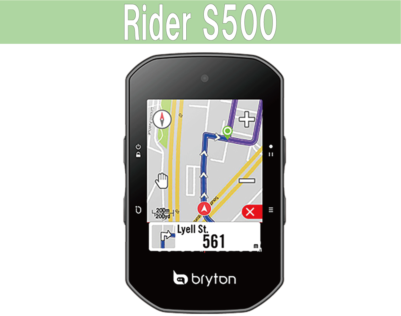 bryton Rider S500