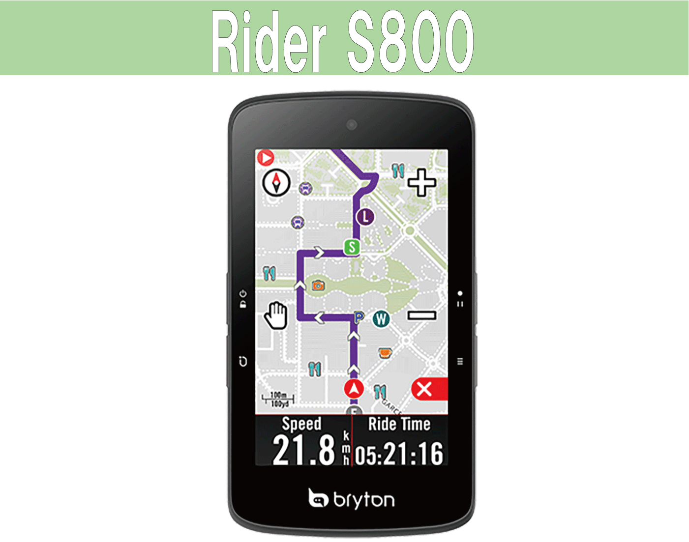 bryton Rider S800