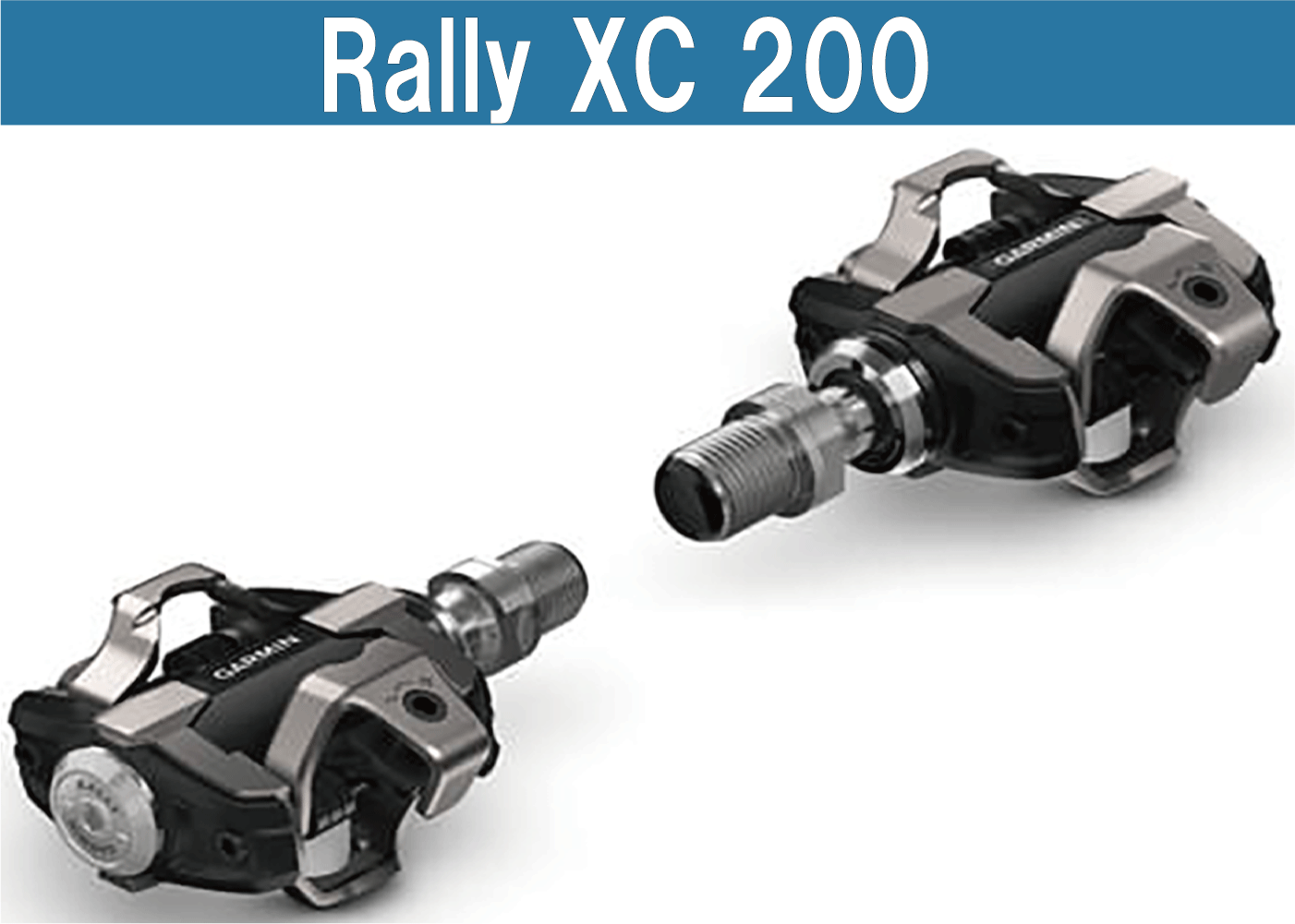 GARMIN Rally XC 200 ペダル型パワーメーター