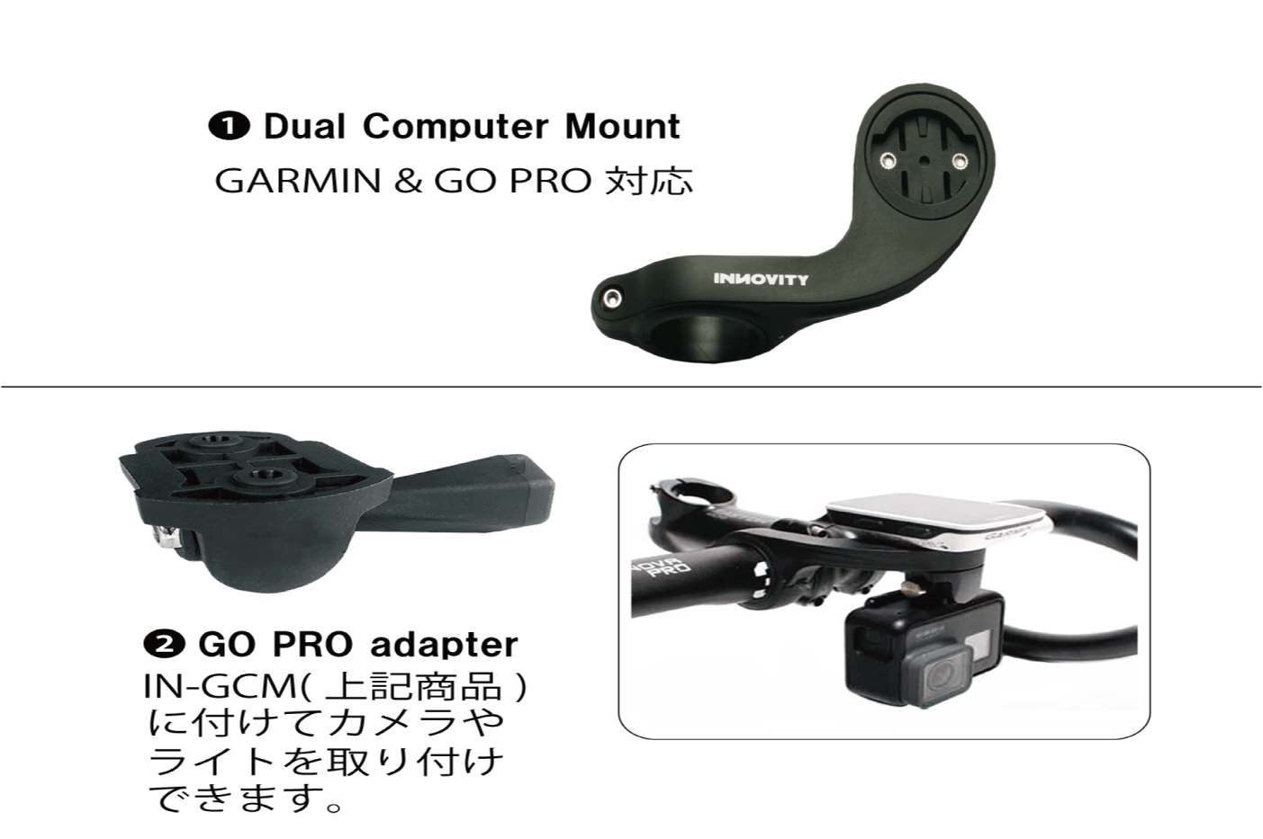 デュアルコンピュータマウント